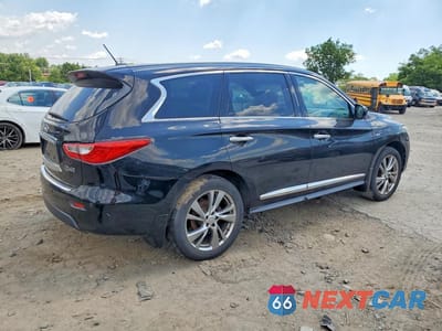 Trzecie zdjęcie samochodu z tyłu: 2014 INFINITI QX60 BASE VIN:5N1AL0MM4EC512712 - miniatura