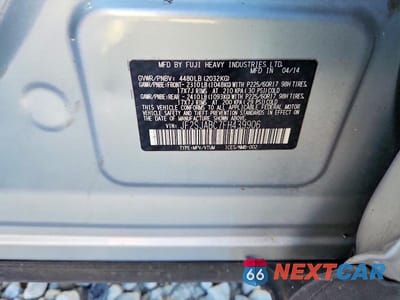 Zdjęcie 13 z 13 samochodu: 2015 SUBARU FORESTER 2.5I VIN:JF2SJABC7FH439906 - miniatura