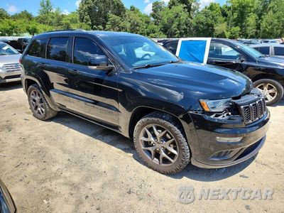 Czwarte zdjęcie samochodu z boku: 2020 JEEP GRAND CHEROKEE LIMITED VIN:1C4RJFBG1LC299454 - miniatura