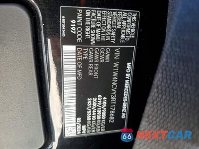 Zdjęcie 14 z 14 samochodu: 2024 MERCEDES-BENZ SPRINTER 2500 VIN:W1W4NCVY3RT178682 - miniatura