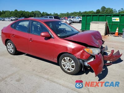 Czwarte zdjęcie samochodu z boku: 2010 HYUNDAI ELANTRA GLS VIN:KMHDU4AD1AU950193 - miniatura