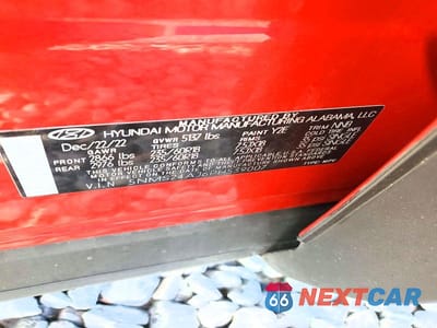 Zdjęcie 13 z 13 samochodu: 2023 HYUNDAI SANTA FE SEL VIN:5NMS24AJ6PH539007 - miniatura