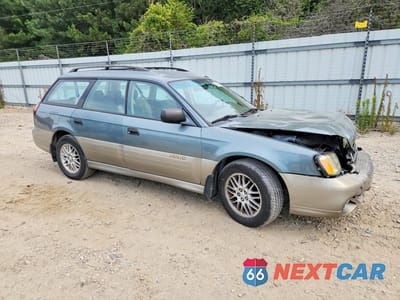Czwarte zdjęcie samochodu z boku: 2001 SUBARU LEGACY OUTBACK VIN:4S3BH665417659697 - miniatura