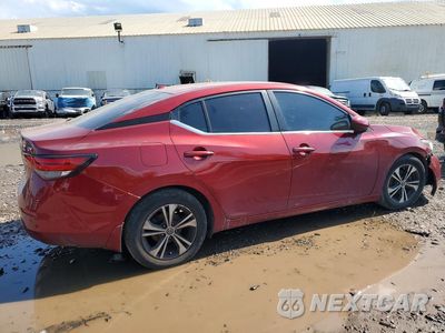 Trzecie zdjęcie samochodu z tyłu: 2021 NISSAN SENTRA SV VIN:3N1AB8CV9MY252204 - miniatura