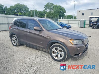 Czwarte zdjęcie samochodu z boku: 2012 BMW X3 XDRIVE28I VIN:5UXWX5C50CL729062 - miniatura