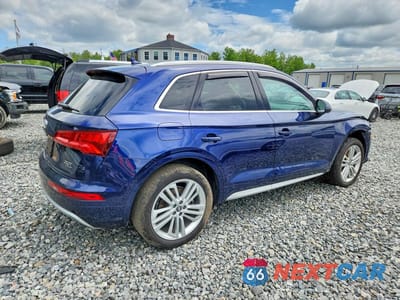 Trzecie zdjęcie samochodu z tyłu: 2018 AUDI Q5 PREMIUM PLUS VIN:WA1BNAFY8J2000373 - miniatura