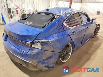 Trzecie zdjęcie samochodu z tyłu: 2022 LEXUS IS 300 VIN:JTHD81F29N5050221 - miniatura
