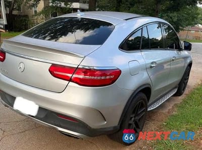 Czwarte zdjęcie samochodu z boku: 2016 MERCEDES-BENZ GLE COUPE 450 4MATIC VIN:4JGED6EB2GA042175 - miniatura