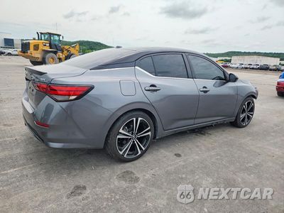 Trzecie zdjęcie samochodu z tyłu: 2021 NISSAN SENTRA SR VIN:3N1AB8DV8MY322418 - miniatura