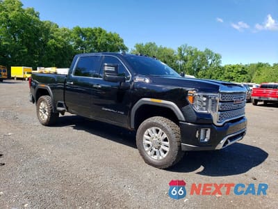 Czwarte zdjęcie samochodu z boku: 2020 GMC SIERRA K2500 DENALI VIN:1GT49REY0LF293829 - miniatura