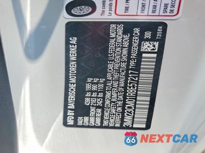 Zdjęcie 13 z 13 samochodu: 2024 BMW 230I VIN:3MW23CM01R8E57217 - miniatura