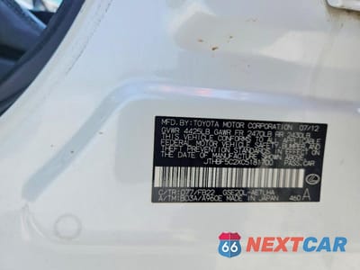 Zdjęcie 13 z 13 samochodu: 2012 LEXUS IS 250 VIN:JTHBF5C2XC5181700 - miniatura