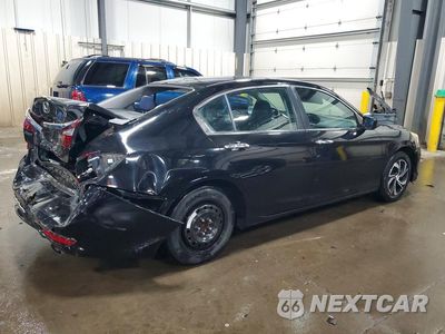 Trzecie zdjęcie samochodu z tyłu: 2017 HONDA ACCORD LX VIN:1HGCR2F35HA122621 - miniatura