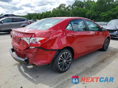 Trzecie zdjęcie samochodu z tyłu: 2014 TOYOTA COROLLA S PLUS VIN:2T1BURHE0EC211486 - miniatura