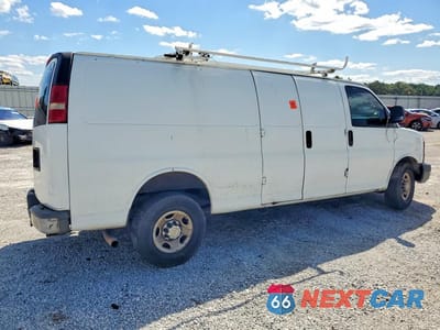 Trzecie zdjęcie samochodu z tyłu: 2013 CHEVROLET EXPRESS G3500 VIN:1GCZGUCG6D1147460 - miniatura