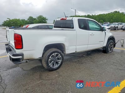 Trzecie zdjęcie samochodu z tyłu: 2022 CHEVROLET COLORADO LT VIN:1GCHSCEN6N1166477 - miniatura