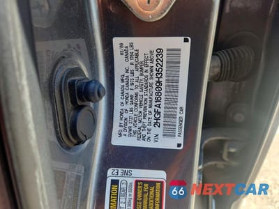 Zdjęcie 12 z 12 samochodu: 2009 HONDA CIVIC EX VIN:2HGFA16809H352239 - miniatura