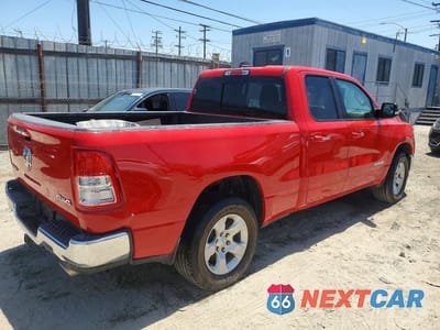 Trzecie zdjęcie samochodu z tyłu: 2020 RAM 1500 BIG HORN VIN:1C6SRFBT8LN253395 - miniatura