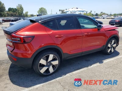Trzecie zdjęcie samochodu z tyłu: 2022 VOLVO C40 P8 RECHARGE ULTIMATE VIN:YV4ED3GB0N2008465 - miniatura