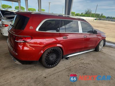 Trzecie zdjęcie samochodu z tyłu: 2023 MERCEDES-BENZ GLS MERCEDES-MAYBACH GLS600 4M VIN:4JGFF8HB6PA987071 - miniatura