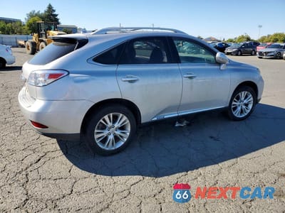 Trzecie zdjęcie samochodu z tyłu: 2010 LEXUS RX 450H VIN:JTJBC1BA4A2016300 - miniatura