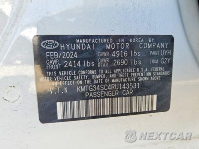Zdjęcie 12 z 12 samochodu: 2024 GENESIS G70 2.5T STANDARD VIN:KMTG34SC4RU143531 - miniatura