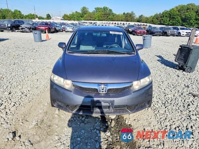 Piąte zdjęcie samochodu w środku: 2009 HONDA CIVIC LX VIN:2HGFA16589H301321 - miniatura