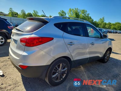 Trzecie zdjęcie samochodu z tyłu: 2014 HYUNDAI TUCSON SE VIN:KM8JU3AG0EU898567 - miniatura