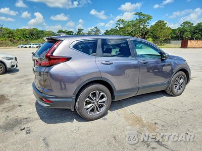 Trzecie zdjęcie samochodu z tyłu: 2022 HONDA CR-V EXL VIN:5J6RW2H86NA008658 - miniatura