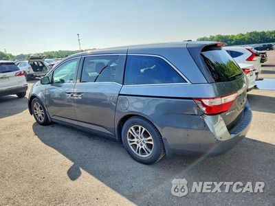 Drugie zdjęcie samochodu z przodu: 2012 HONDA ODYSSEY EXL VIN:5FNRL5H61CB015262 - miniatura