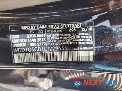 Zdjęcie 12 z 12 samochodu: 2016 MERCEDES-BENZ GLA 45 AMG VIN:WDDTG5CB1GJ229655 - miniatura