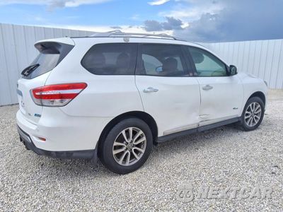 Trzecie zdjęcie samochodu z tyłu: 2014 NISSAN PATHFINDER HYBRID SL VIN:5N1CR2MN7EC661045 - miniatura