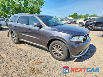 Czwarte zdjęcie samochodu z boku: 2016 DODGE DURANGO LIMITED VIN:1C4RDHDG6GC373974 - miniatura