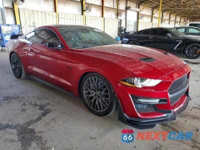 Czwarte zdjęcie samochodu z boku: 2021 FORD MUSTANG GT VIN:1FA6P8CF3M5117638 - miniatura