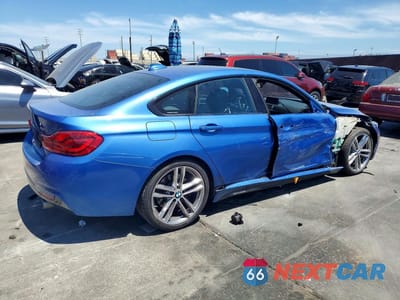 Trzecie zdjęcie samochodu z tyłu: 2018 BMW 440I GRAN COUPE VIN:WBA4J5C5XJBF07691 - miniatura