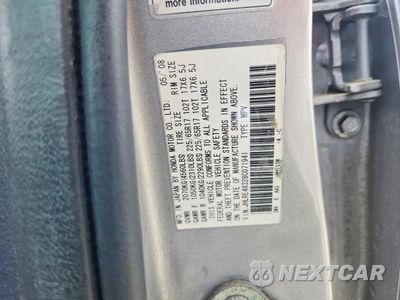 Zdjęcie 12 z 12 samochodu: 2008 HONDA CR-V LX VIN:JHLRE48328C071941 - miniatura