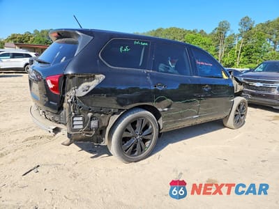 Trzecie zdjęcie samochodu z tyłu: 2018 NISSAN PATHFINDER SL VIN:5N1DR2MM9JC636685 - miniatura