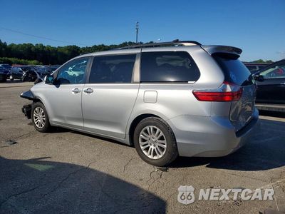 Drugie zdjęcie samochodu z przodu: 2015 TOYOTA SIENNA XLE 8-PASSENGER VIN:5TDYK3DC5FS577602 - miniatura