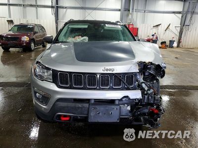 Piąte zdjęcie samochodu w środku: 2021 JEEP COMPASS TRAILHAWK VIN:3C4NJDDB8MT590687 - miniatura