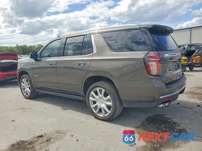 Drugie zdjęcie samochodu z przodu: 2021 CHEVROLET TAHOE K1500 HIGH COUNTRY VIN:1GNSKTKL1MR147870 - miniatura