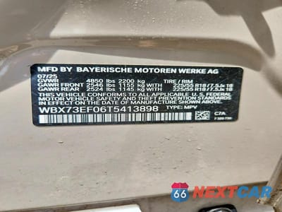 Zdjęcie 14 z 14 samochodu: 2026 BMW X1 XDRIVE28I VIN:WBX73EF06T5413898 - miniatura