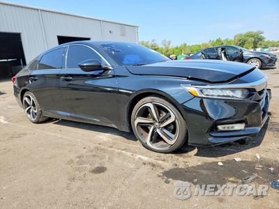 Czwarte zdjęcie samochodu z boku: 2020 HONDA ACCORD SPORT VIN:1HGCV1F33LA139285 - miniatura