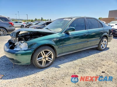 1999 HONDA CIVIC EX 2HGEJ8646XH530895 - główne zdjęcie licytacji z USA - miniatura