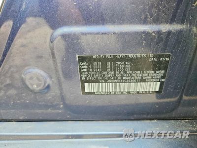 Zdjęcie 13 z 13 samochodu: 2016 SUBARU LEGACY 2.5I PREMIUM VIN:4S3BNBC60G3036611 - miniatura