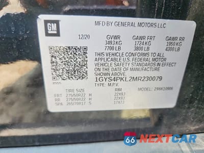 Zdjęcie 13 z 13 samochodu: 2021 CADILLAC ESCALADE ESV SPORT VIN:1GYS4PKL2MR230079 - miniatura