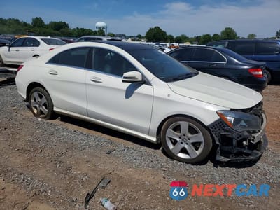Czwarte zdjęcie samochodu z boku: 2018 MERCEDES-BENZ CLA-CLASS CLA250-4M VIN:WDDSJ4GB4JN532172 - miniatura