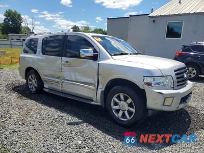 Czwarte zdjęcie samochodu z boku: 2004 INFINITI QX56 BASE VIN:5N3AA08C44N808850 - miniatura