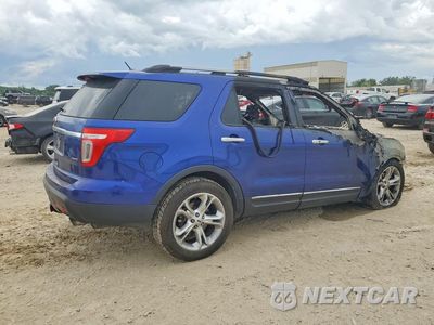 Trzecie zdjęcie samochodu z tyłu: 2013 FORD EXPLORER LIMITED VIN:1FM5K8F8XDGA19921 - miniatura