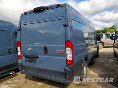 Trzecie zdjęcie samochodu z tyłu: 2020 RAM PROMASTER 3500 DELIVERY VAN VIN:3C6URVJG2LE108249 - miniatura