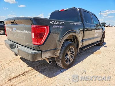 Czwarte zdjęcie samochodu z boku: 2023 FORD F150 SUPERCREW VIN:1FTFW1ED1PFC74566 - miniatura
